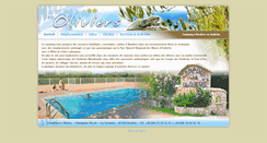 Desktop Screenshot of camping-lesoliviers.fr